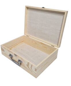 houten koffertje voor logeerpartijtjes of om mooie herinneringen in te bewaren door taste of wood