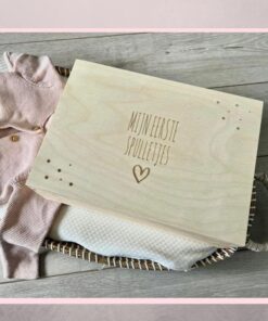 houten bewaarkist mijn eerste spulletjes door taste of wood