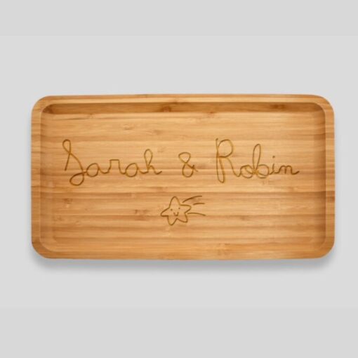 Houten dienblad gepersonaliseerd naar wens - Afbeelding 5
