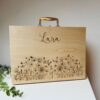 houten koffertje voor logeerpartijtjes of om mooie herinneringen in te bewaren door taste of wood