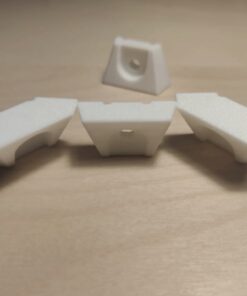 ikea milsbo plankdrager in een set van 5 stuks, door Taste of Wood. Witte kleur.