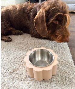 Kleine voerbak voor kleine hond of kat door taste of wood