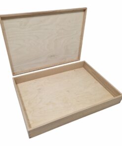 Houten speelbak voor open einde spel, door Colourful Play, voor Taste of wood.